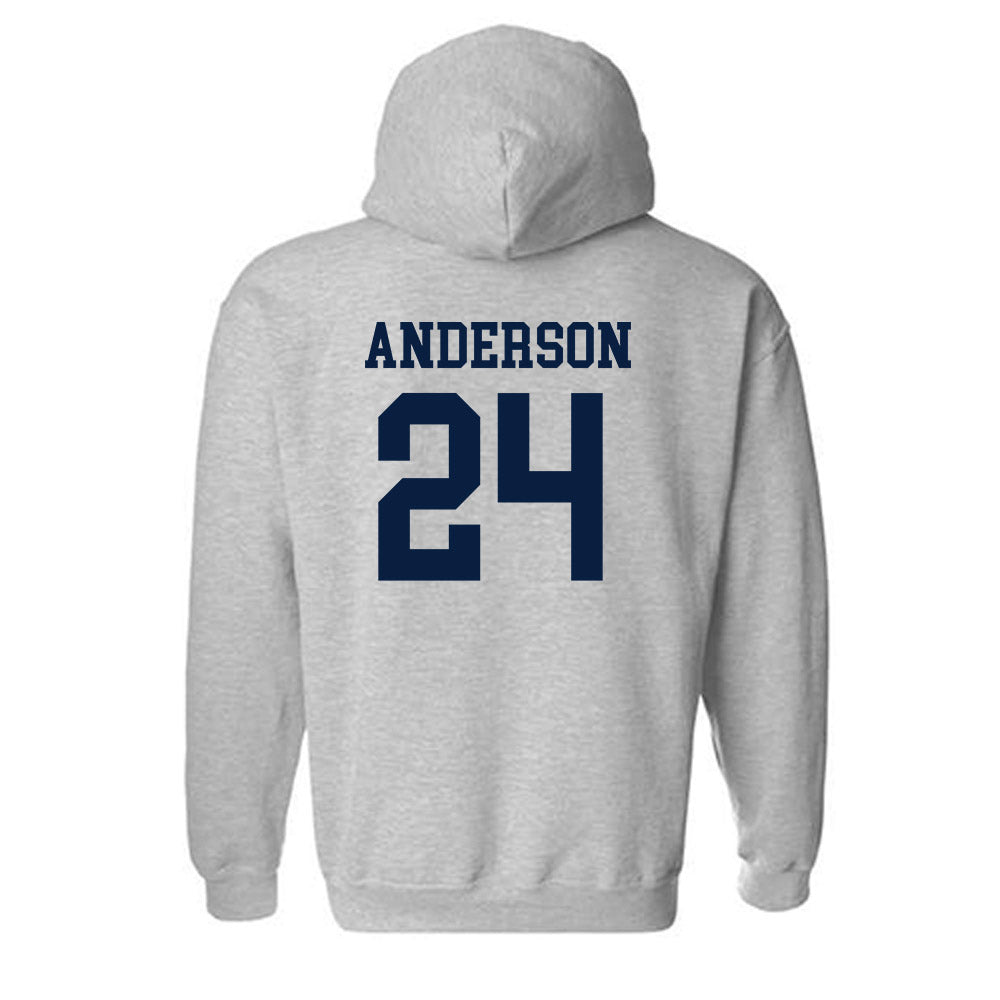 Georgia Southern - NCAA Women's Basketball : Kishyah Anderson - Classic Shersey Hooded Sweatshirt-1