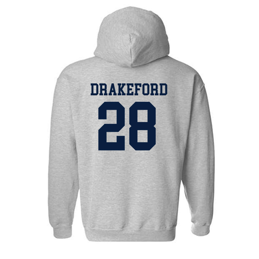 Georgia Southern - NCAA Football : Tylin Drakeford - Classic Shersey Hooded Sweatshirt-1