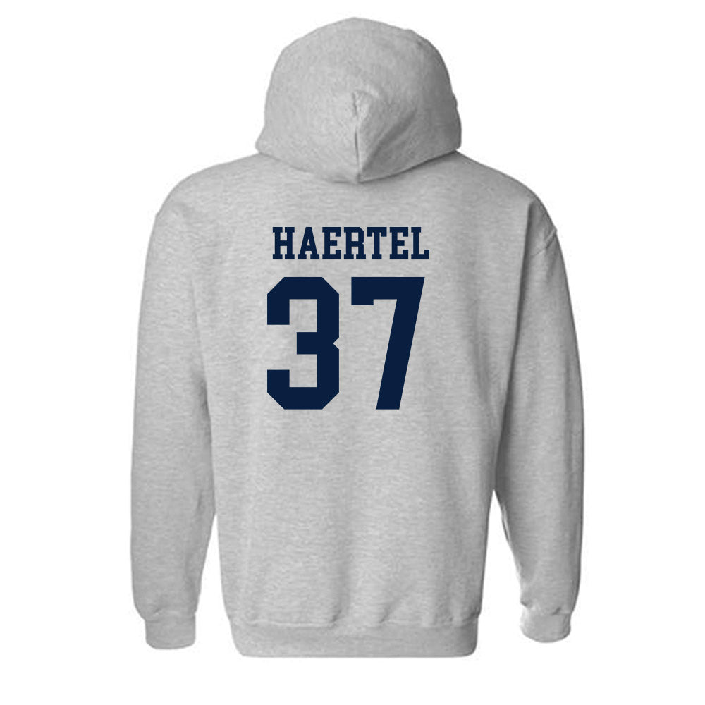Georgia Southern - NCAA Football : Max Haertel - Classic Shersey Hooded Sweatshirt-1