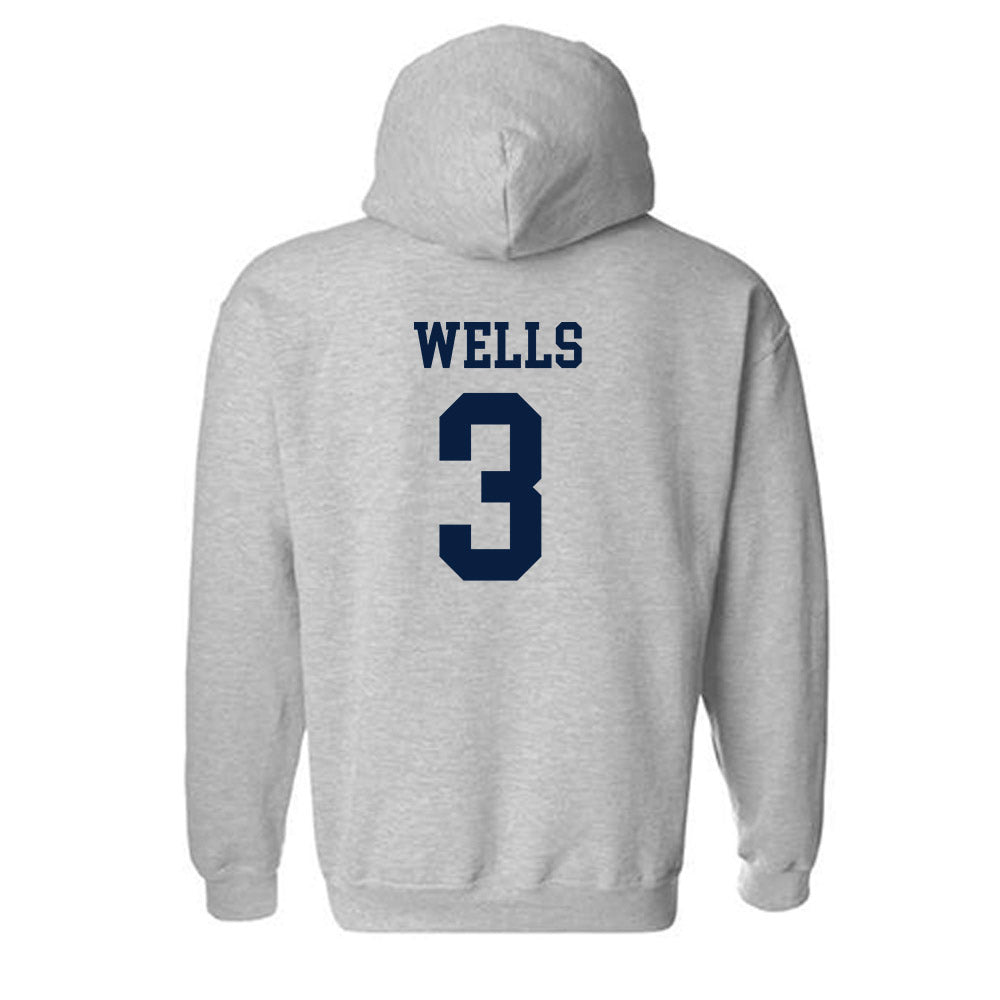 Georgia Southern - NCAA Baseball : Frank Wells - Classic Shersey Hooded Sweatshirt-1