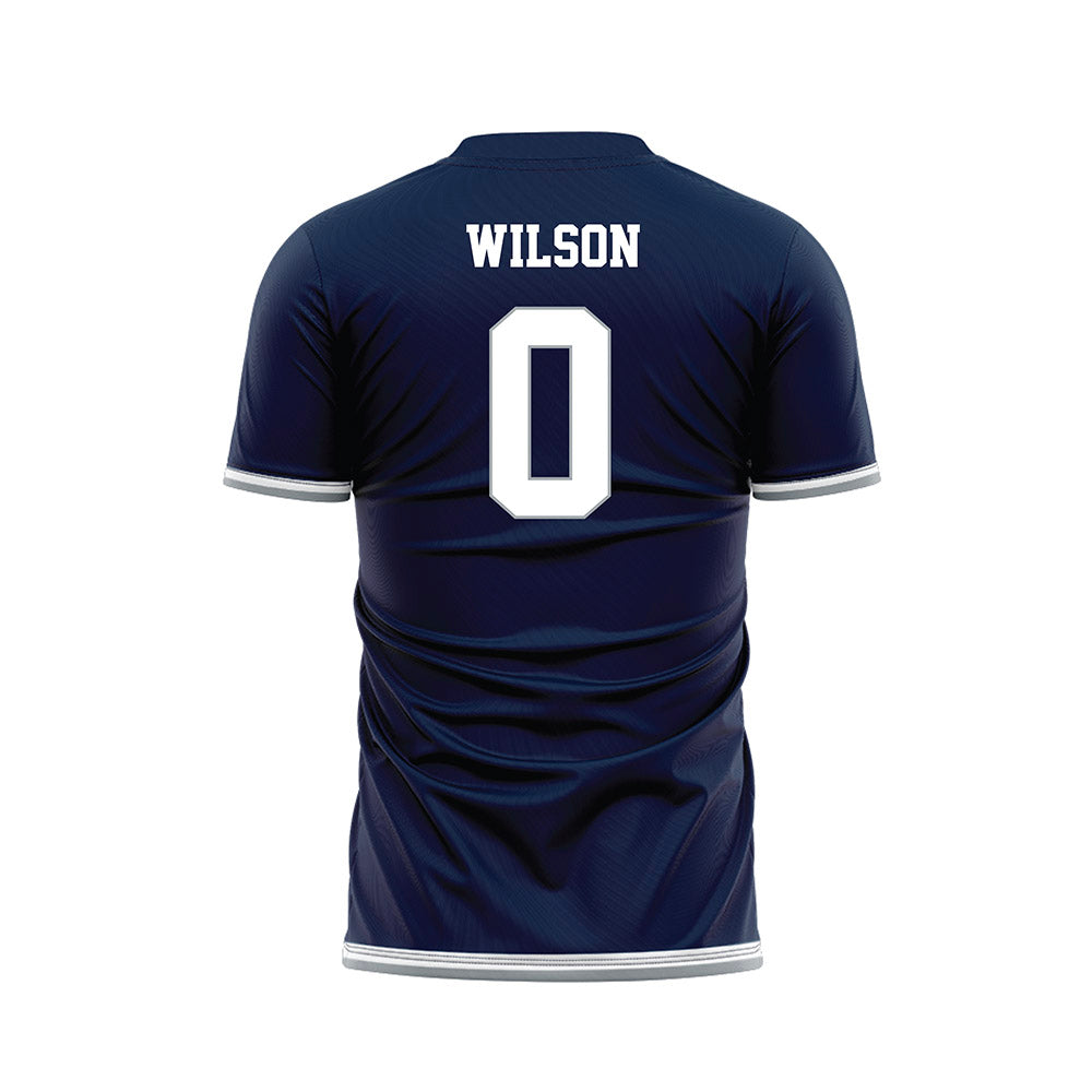 Georgia Southern - NCAA Women's Soccer : Quinn Wilson - Navy Soccer Jersey-1