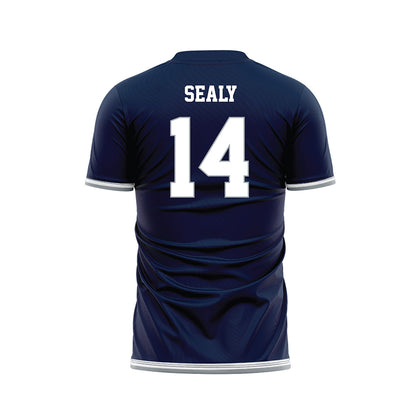 Georgia Southern - NCAA Women's Soccer : Abby Sealy - Navy Soccer Jersey-1