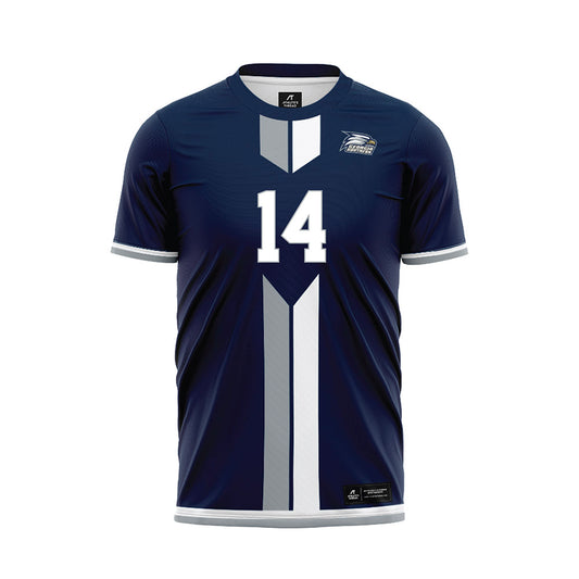 Georgia Southern - NCAA Women's Soccer : Abby Sealy - Navy Soccer Jersey-0