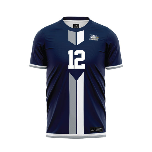 Georgia Southern - NCAA Women's Soccer : Hailey Esser - Navy Soccer Jersey-0
