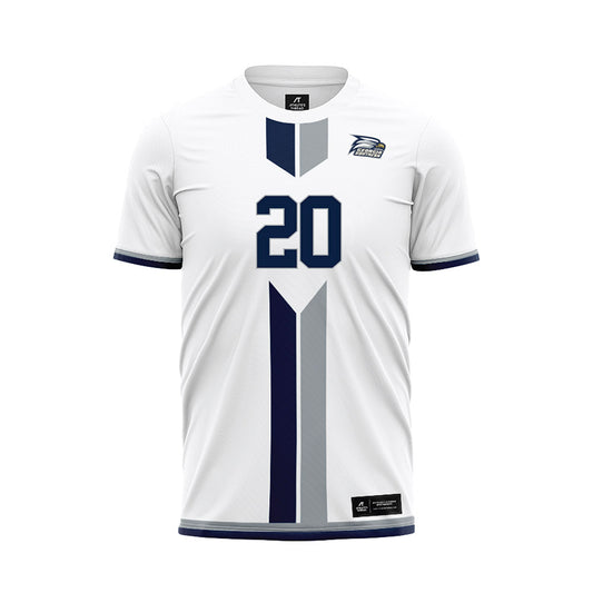 Georgia Southern - NCAA Women's Soccer : Addison Comer - White Soccer Jersey-0