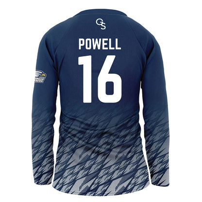 Georgia Southern - NCAA Women's Volleyball : Anna Powell - Navy Volleyball Jersey-1