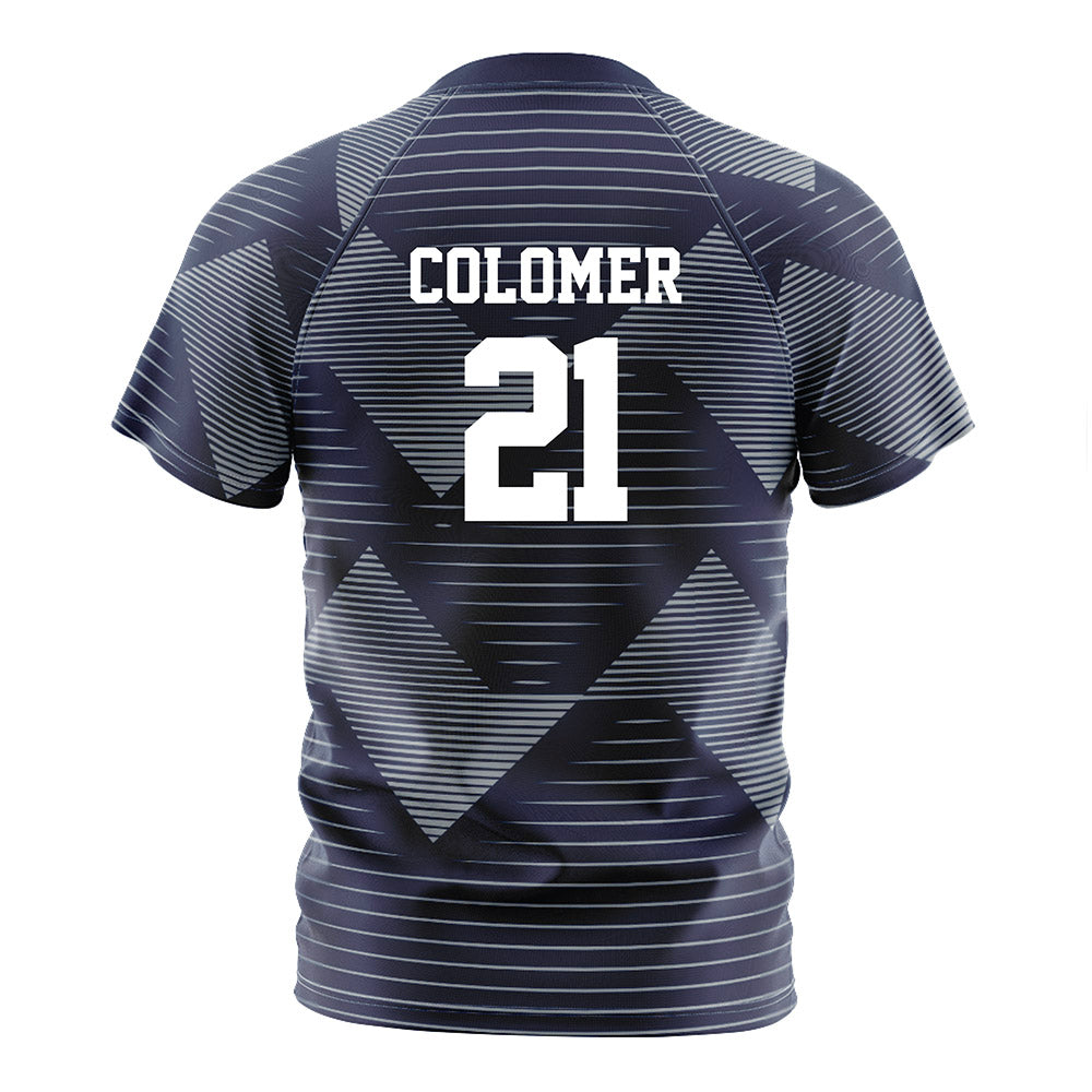 Georgia Southern - NCAA Men's Soccer : Carlos Colomer - Navy Soccer Jersey-1