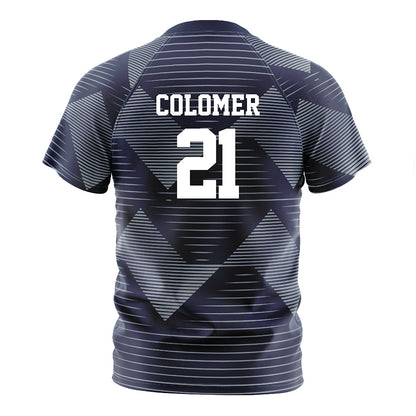 Georgia Southern - NCAA Men's Soccer : Carlos Colomer - Navy Soccer Jersey-1