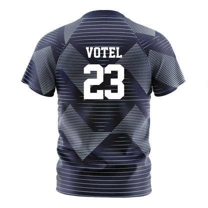Georgia Southern - NCAA Men's Soccer : Charles Votel - Navy Soccer Jersey-1