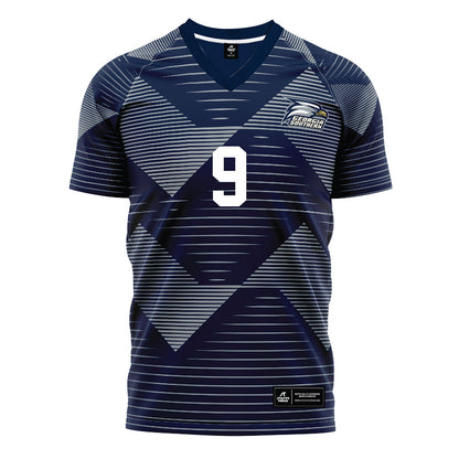 Georgia Southern - NCAA Men's Soccer : Broden Beorlegui - Navy Soccer Jersey-0