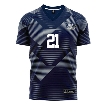 Georgia Southern - NCAA Men's Soccer : Carlos Colomer - Navy Soccer Jersey-0