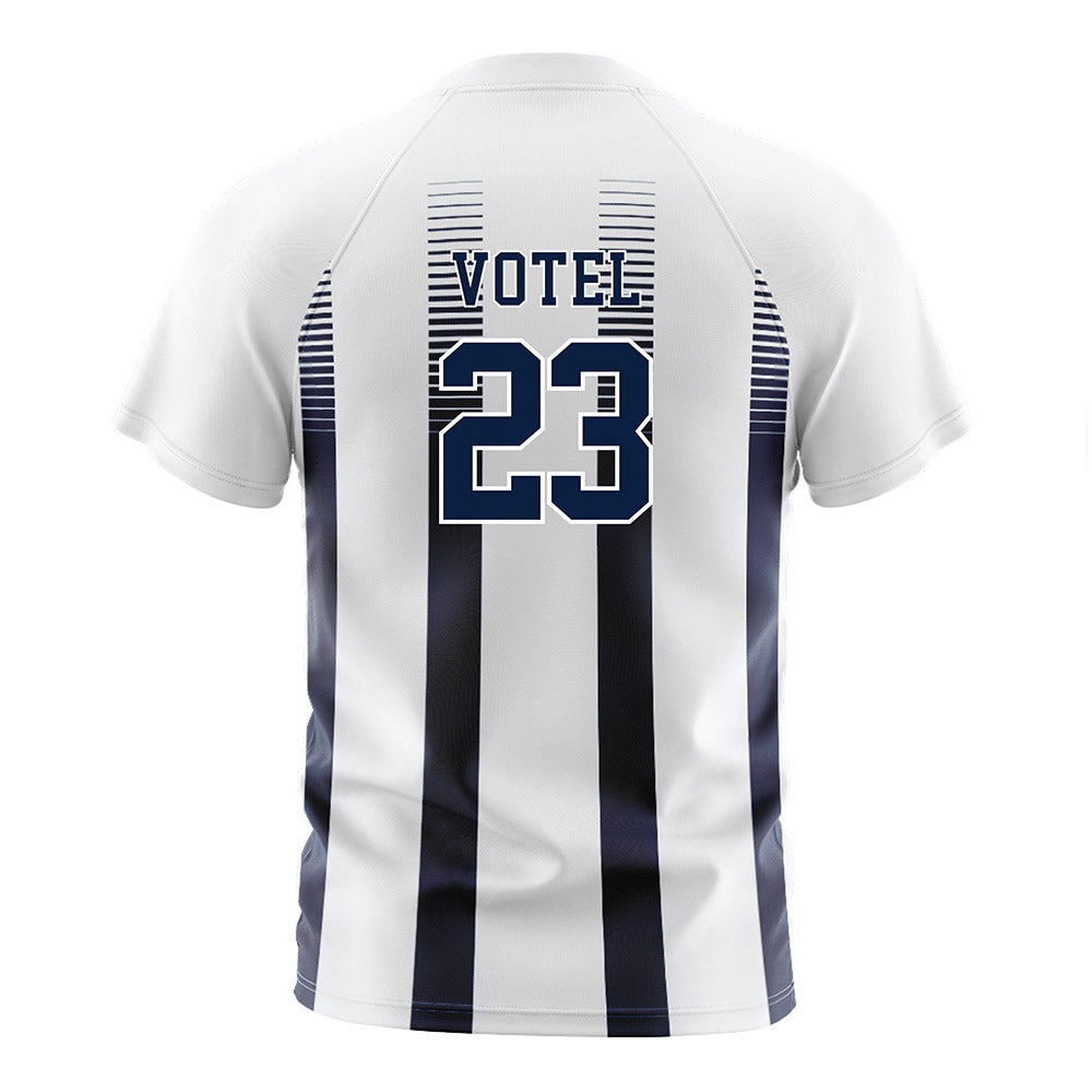 Georgia Southern - NCAA Men's Soccer : Charles Votel - White Soccer Jersey-1