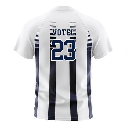 Georgia Southern - NCAA Men's Soccer : Charles Votel - White Soccer Jersey-1