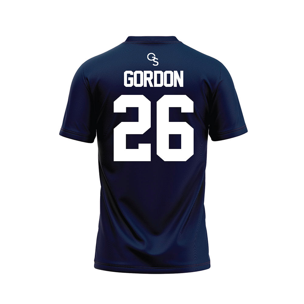 Georgia Southern - NCAA Football : Dariyon Gordon - Navy Football Jersey-1
