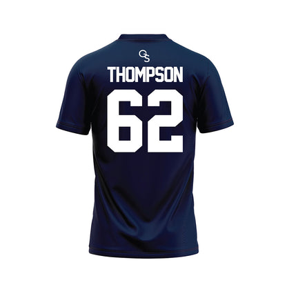 Georgia Southern - NCAA Football : Liam Thompson - Navy Football Jersey-1