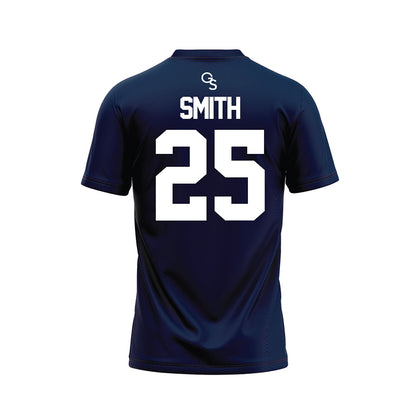 Georgia Southern - NCAA Football : Alex Smith - Navy Football Jersey-1