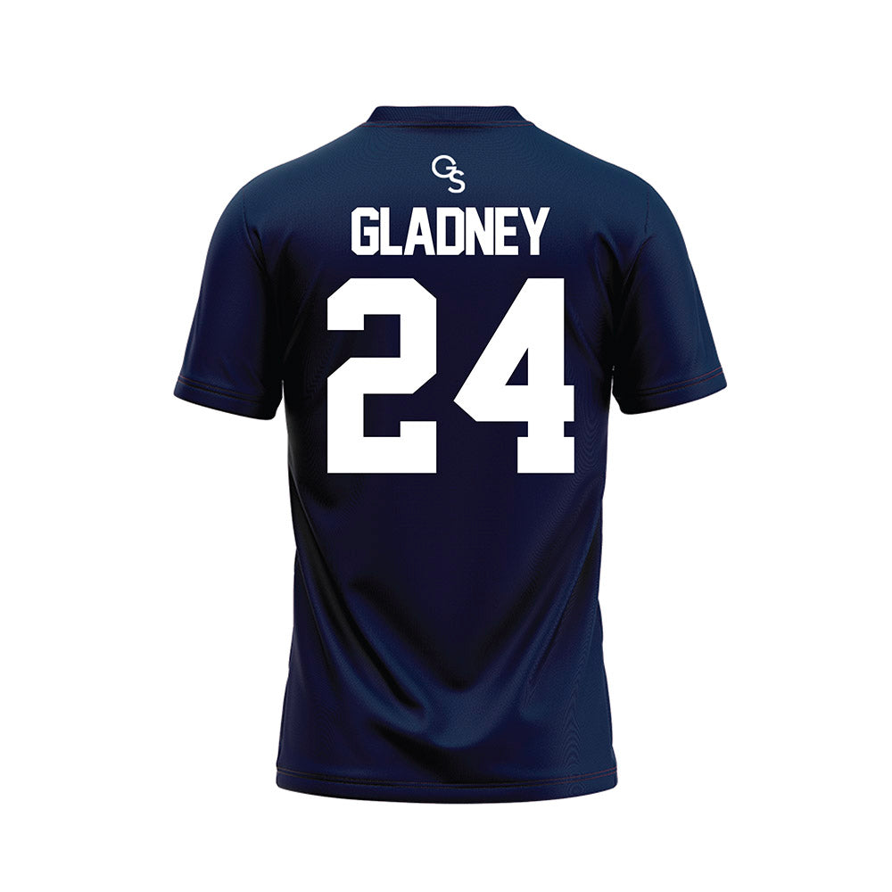 Georgia Southern - NCAA Football : Phillip Gladney - Navy Football Jersey-1