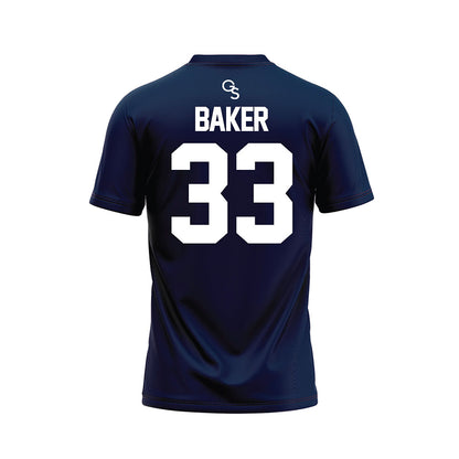 Georgia Southern - NCAA Football : Bryce Baker - Navy Football Jersey