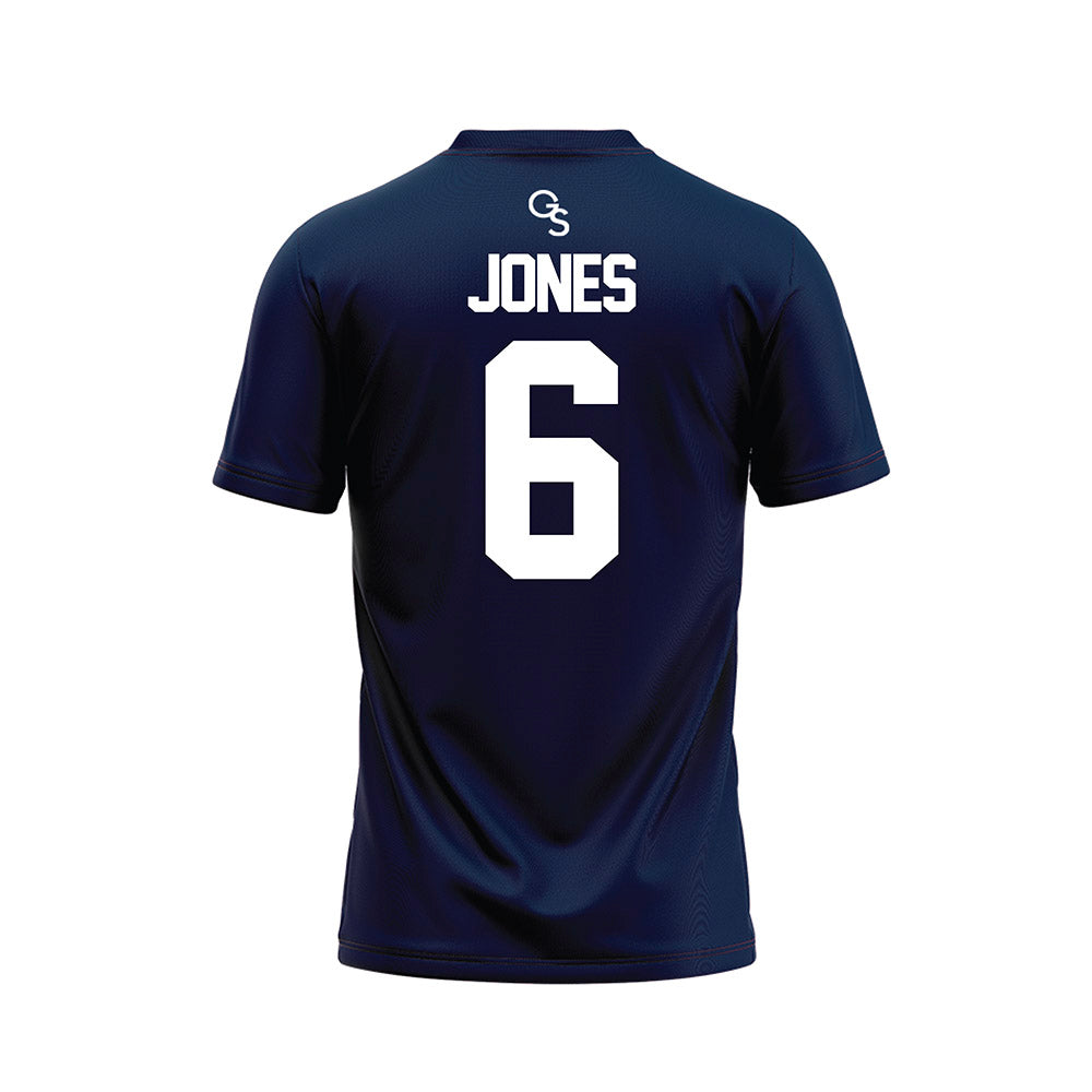 Georgia Southern - NCAA Football : Jakyri Jones - Navy Football Jersey-1
