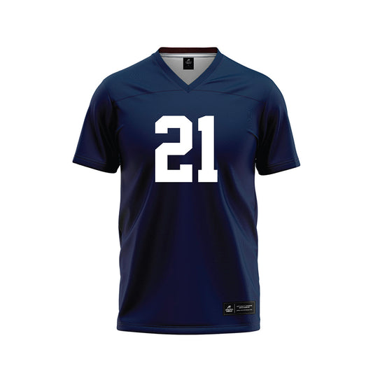 Georgia Southern - NCAA Football : Carlo Thompson - Navy Football Jersey-0
