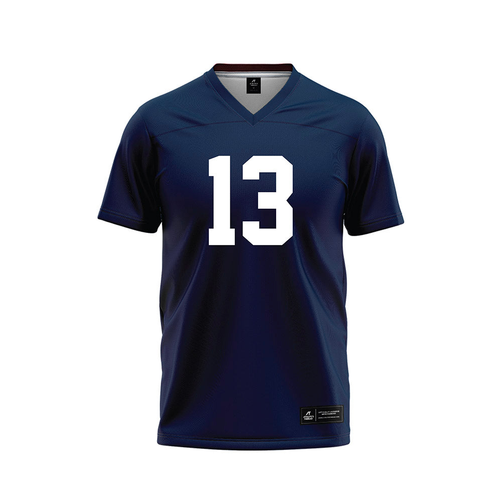 Georgia Southern - NCAA Football : Aidan McCowan - Navy Football Jersey-0