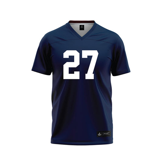 Georgia Southern - NCAA Football : Rj Isaac - Navy Football Jersey-0