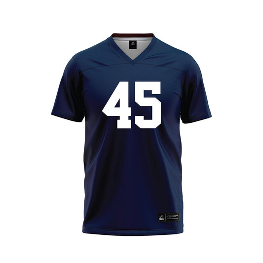 Georgia Southern - NCAA Football : Colton Veltkamp - Navy Football Jersey-0