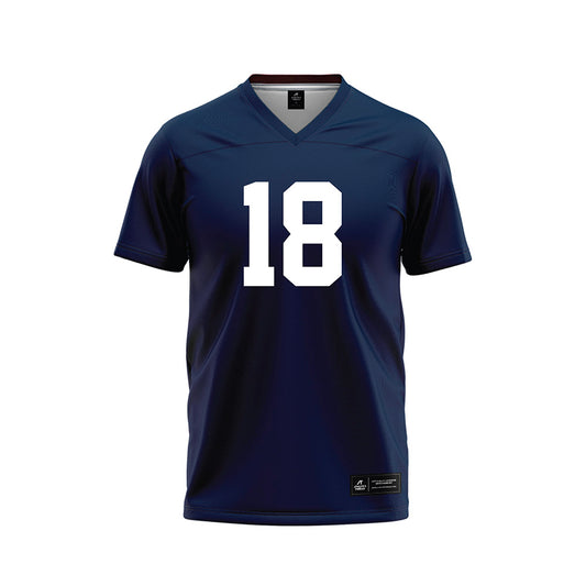 Georgia Southern - NCAA Football : Trey Townsend - Navy Football Jersey-0