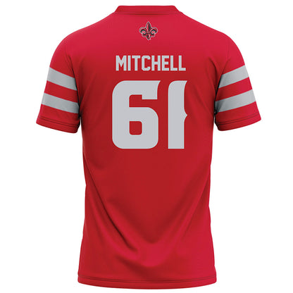 Louisiana - NCAA Football : Jayce Mitchell - Red Football Jersey-1