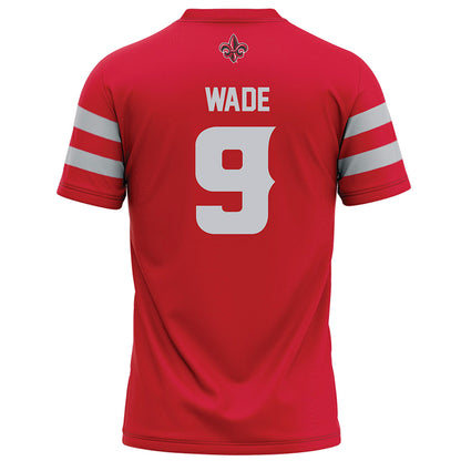 Louisiana - NCAA Football : KeDarius Wade - Red Football Jersey-1