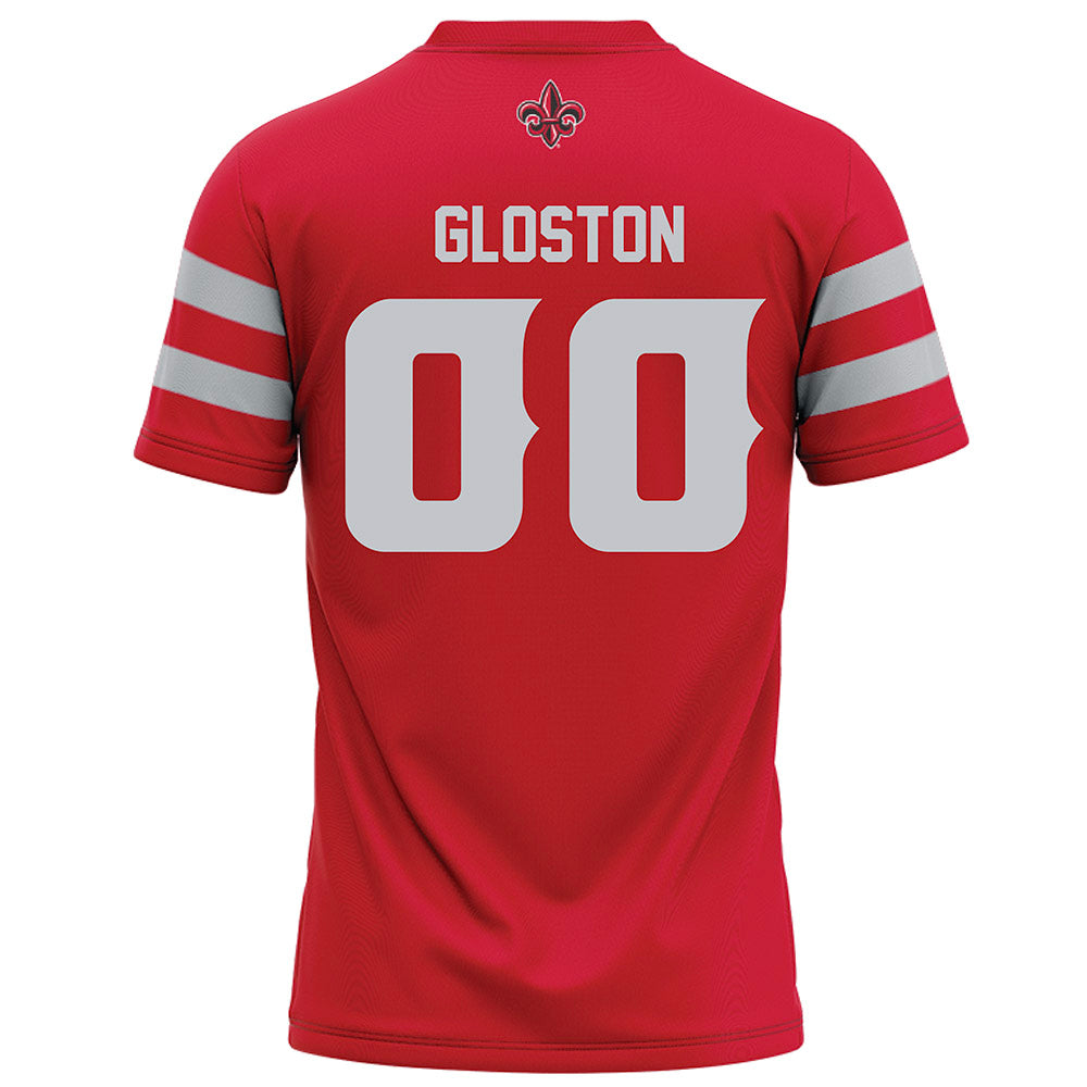 Louisiana - NCAA Football : Jayden Gloston - Red Football Jersey-1