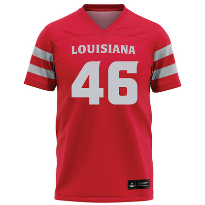 Louisiana - NCAA Football : Roderick Bingham - Red Football Jersey-0