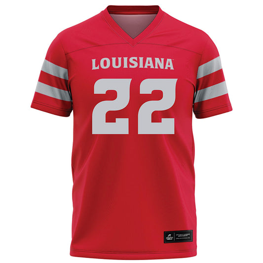 Louisiana - NCAA Football : Kevin Malone - Red Football Jersey-0