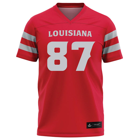 Louisiana - NCAA Football : KeDarius Wade - Red Football Jersey-0