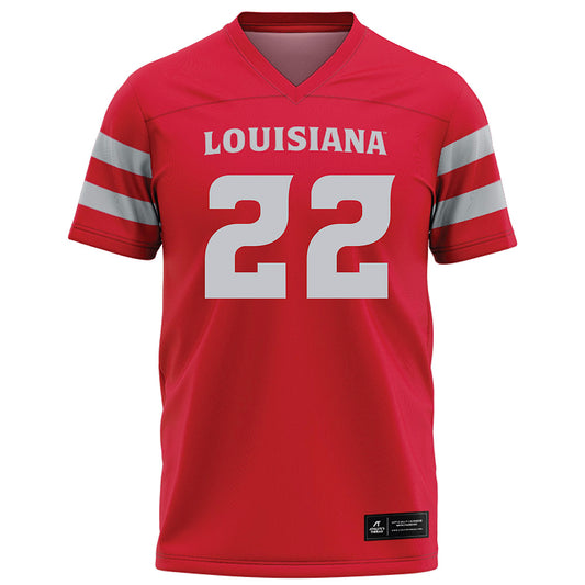 Louisiana - NCAA Football : Anthony Reagan Jr - Red Football Jersey-0