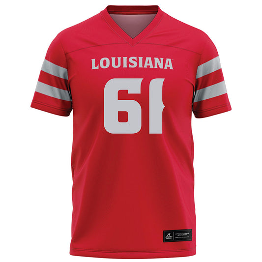 Louisiana - NCAA Football : Jayce Mitchell - Red Football Jersey-0