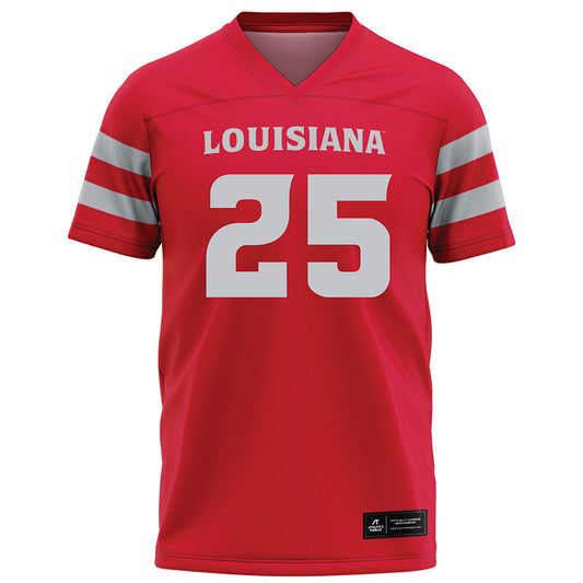 Louisiana - NCAA Football : Jayden Gloston - Red Football Jersey-0