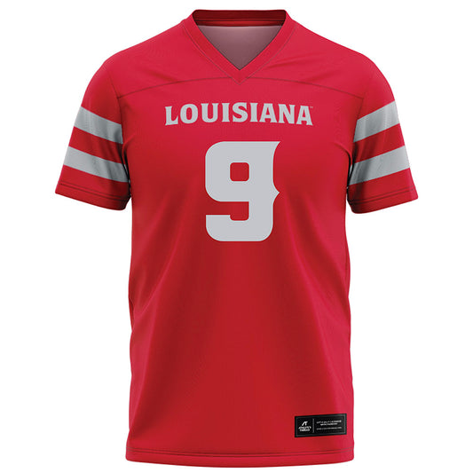 Louisiana - NCAA Football : KeDarius Wade - Red Football Jersey-0