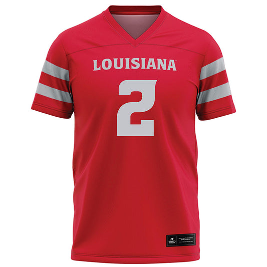Louisiana - NCAA Football : Ashley Williams - Red Football Jersey-0