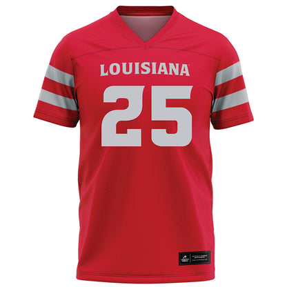 Louisiana - NCAA Football : Jayden Gloston - Red Football Jersey-0