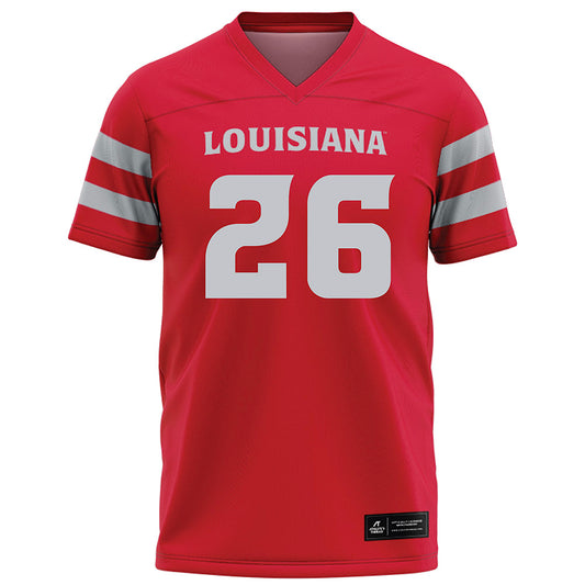 Louisiana - NCAA Football : Kerry Wilson Jr - Red Football Jersey-0