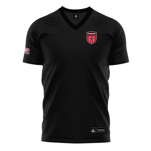 Louisiana - NCAA Women's Soccer : Alina Ong - Black Soccer Jersey-0