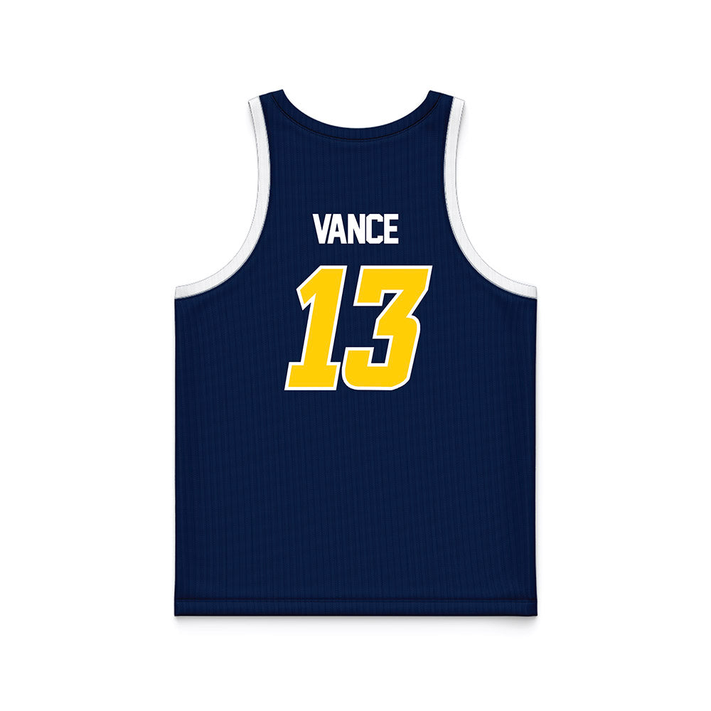 UCSD - NCAA Men's Basketball : Jaden Vance - Basketball Jersey-1