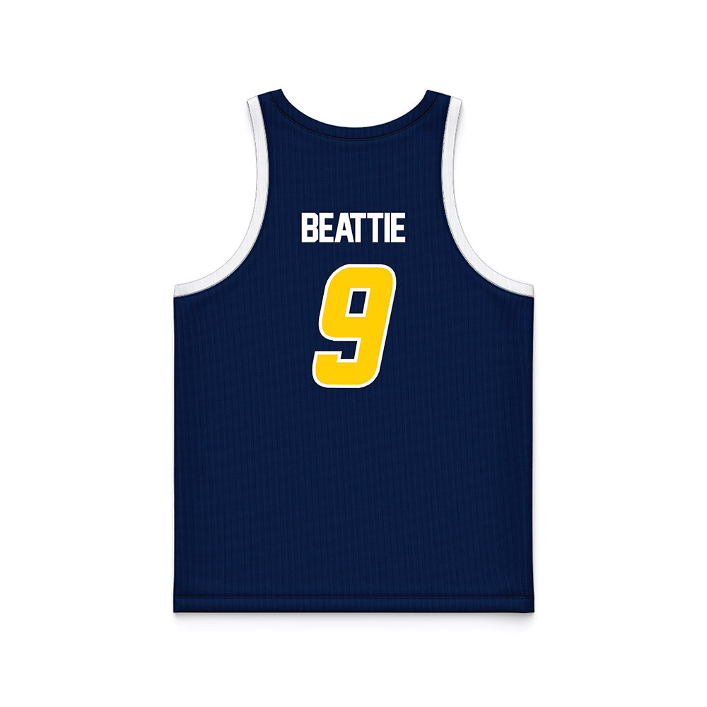 UCSD - NCAA Men's Basketball : Tom Beattie - Basketball Jersey-1