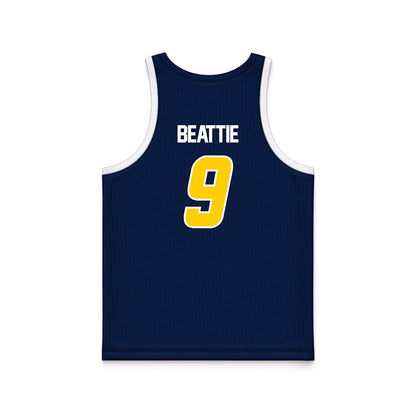UCSD - NCAA Men's Basketball : Tom Beattie - Basketball Jersey-1