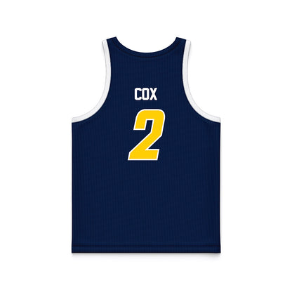 UCSD - NCAA Men's Basketball : Christopher Cox - Basketball Jersey-1