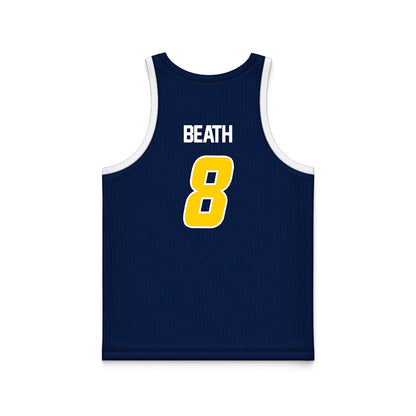 UCSD - NCAA Men's Basketball : Leo Beath - Basketball Jersey-1