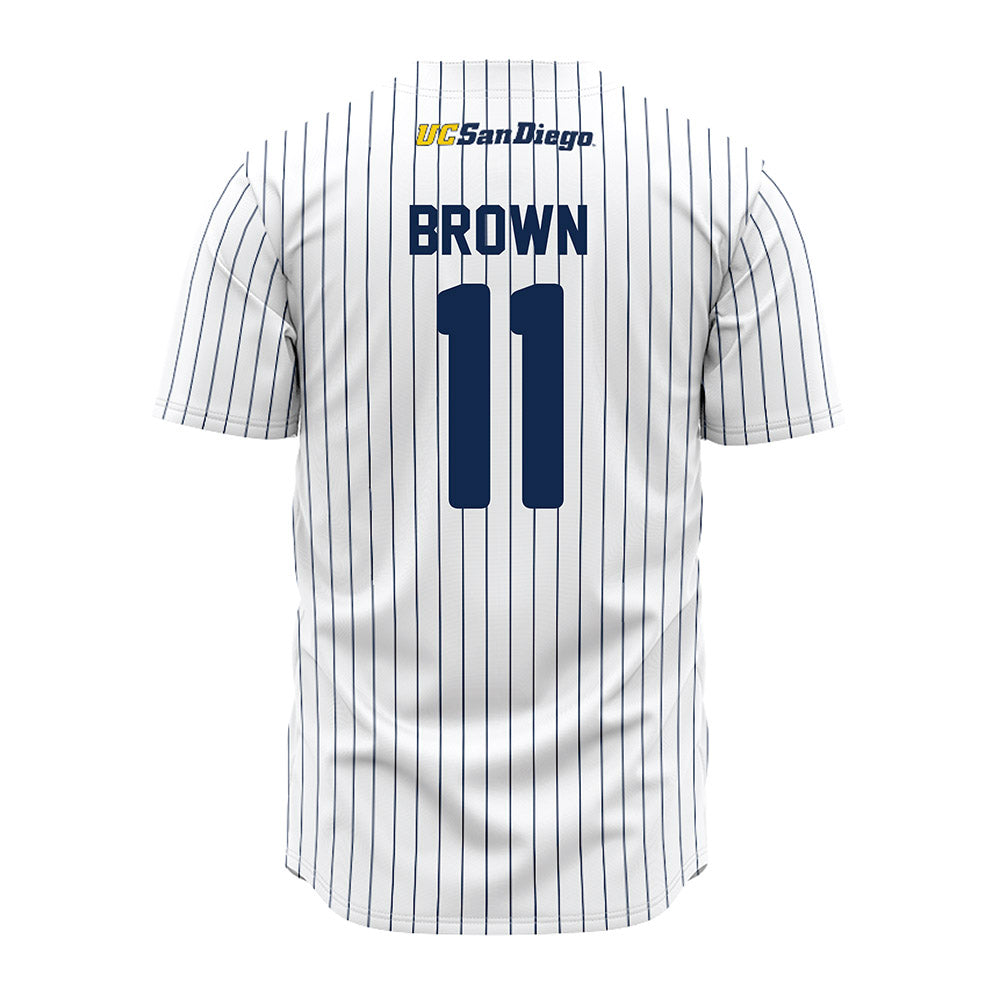 UCSD - NCAA Baseball : Quincey Brown - Jersey-1