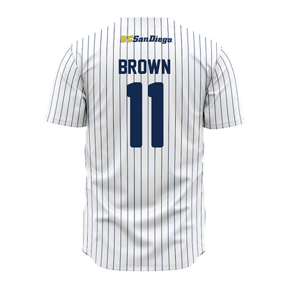 UCSD - NCAA Baseball : Quincey Brown - Jersey-1