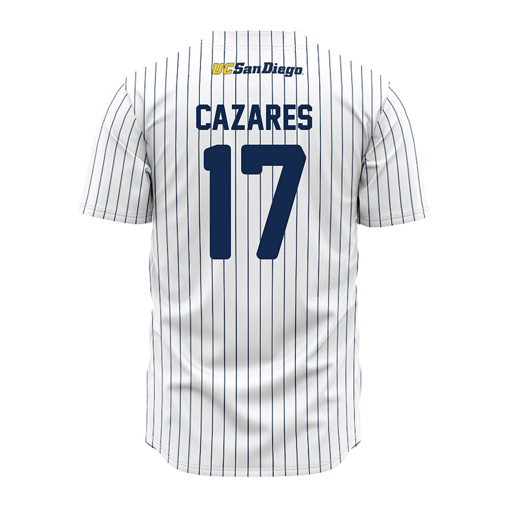 UCSD - NCAA Baseball : Julian Cazares - Jersey-1